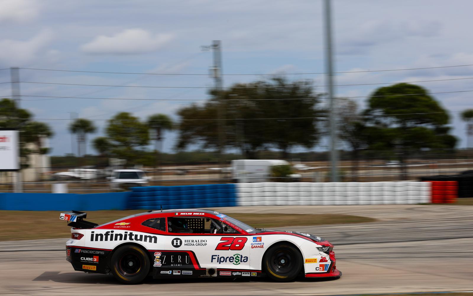 CUBE 3 Architecture TA2 Series Qualifying Canceled Due to Rain, Helio Meza will Start P1 in Tomorrow’s Race